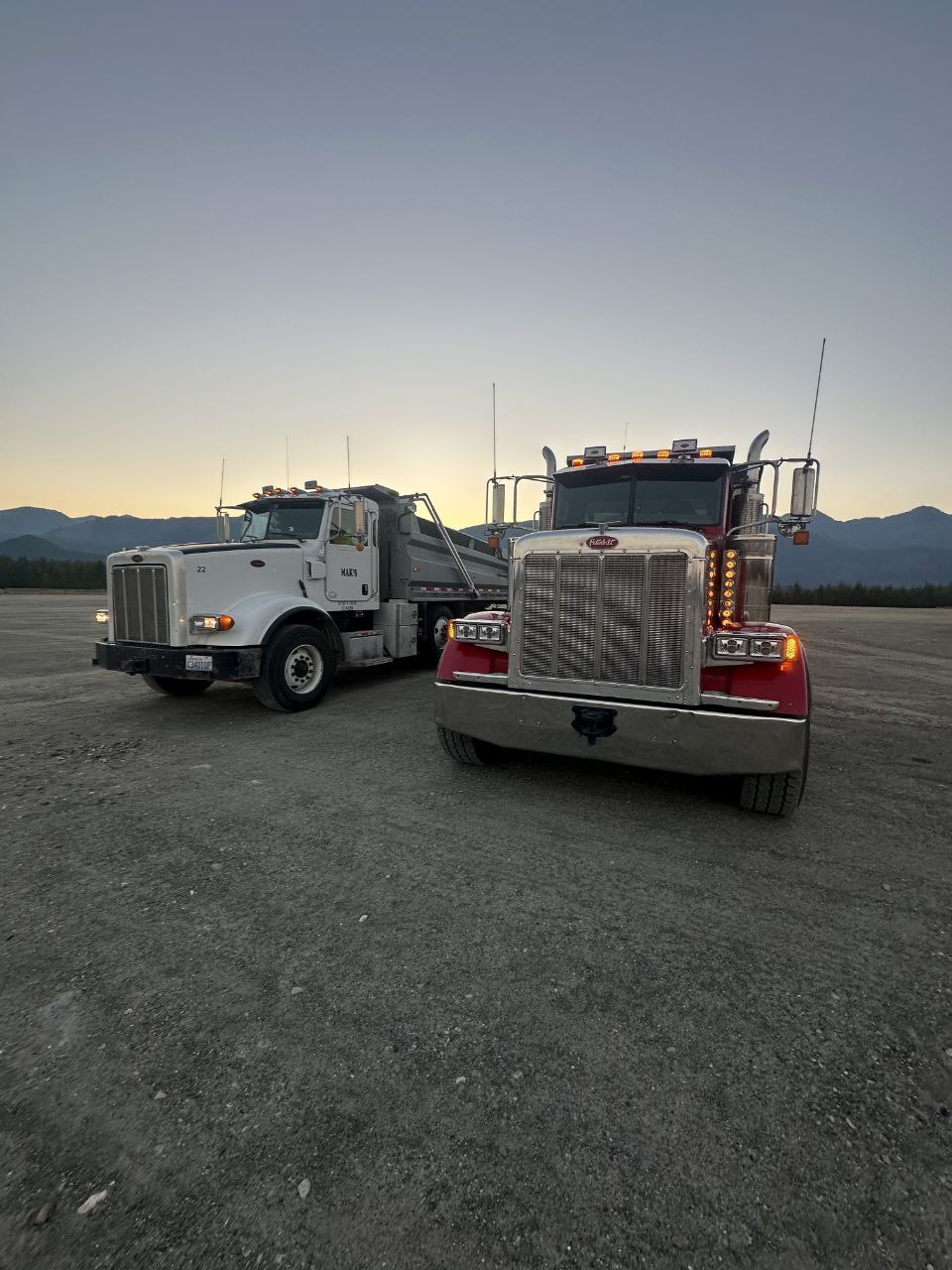 MAK'S Commercial Dump Truck in service